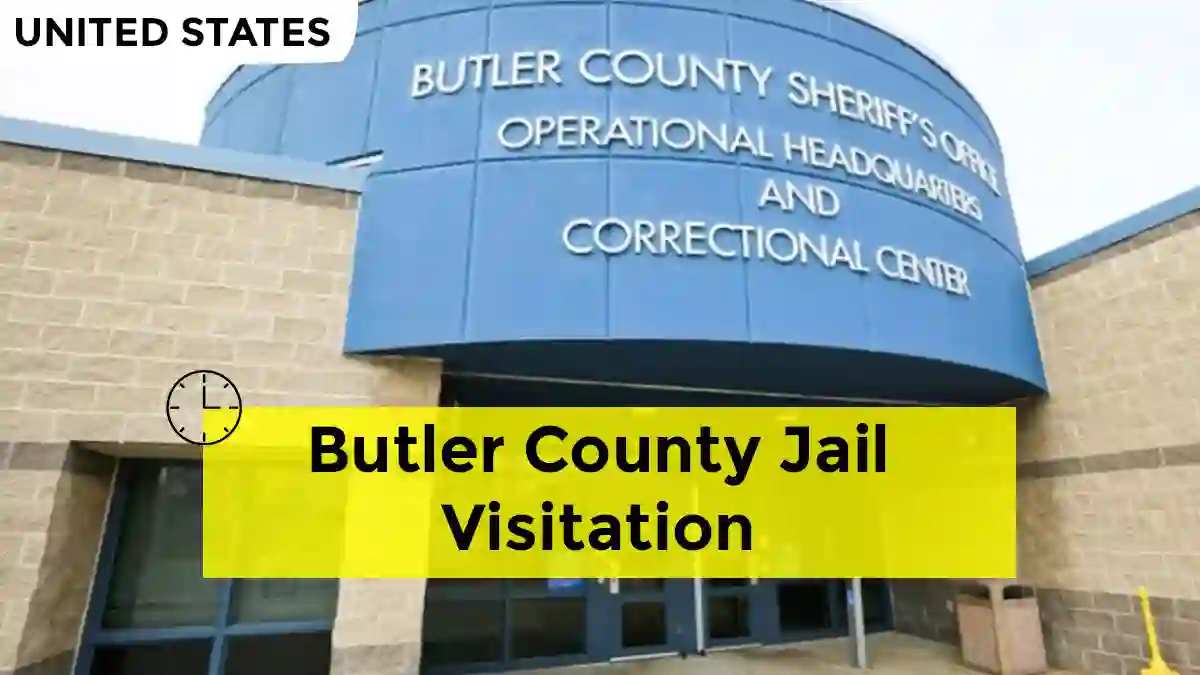 Butler County Jail Visitation 2025